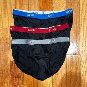 2(X)IST microfiber briefs